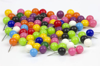 Close-up of multi colored candies