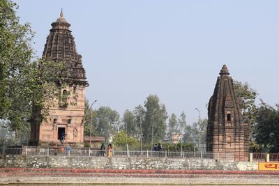 View of historical holy temple against sky