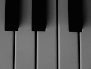 Close-up of piano