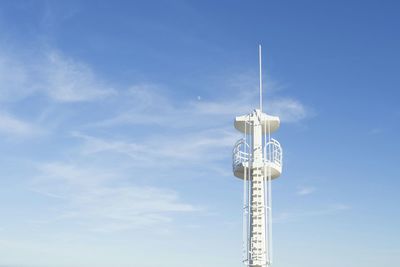 Low angle view of tower against sky