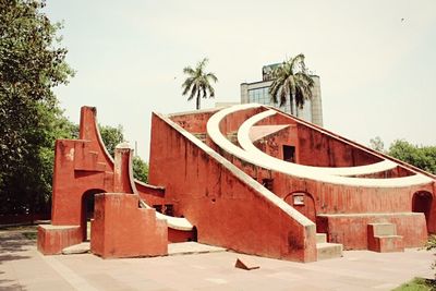 Built structure against sky