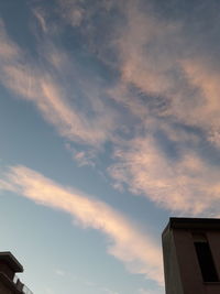 Low angle view of building against sky