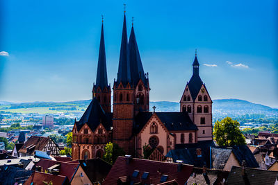 View of church