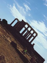 Low angle view of built structure