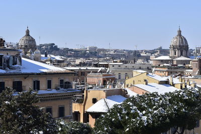 View of buildings in city