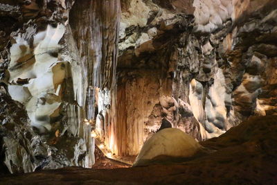 Panoramic view of cave