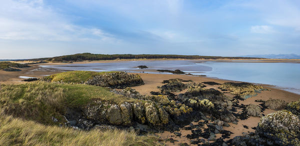 The gorgeous beach at newborough on anglesey, north wales