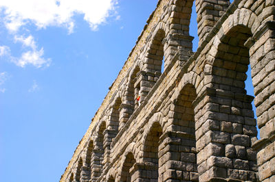 Low angle view of built structure