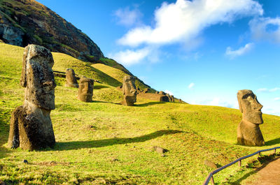 Famous tourist attraction in chile