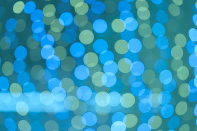 Full frame shot of illuminated lights