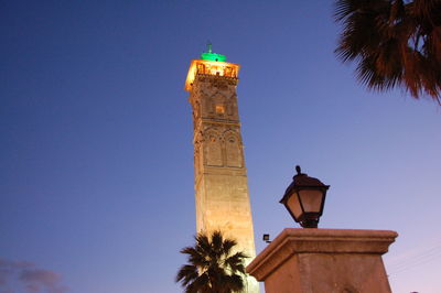 The umayyad mosque in aleppo