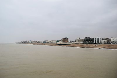 View of beach against sky