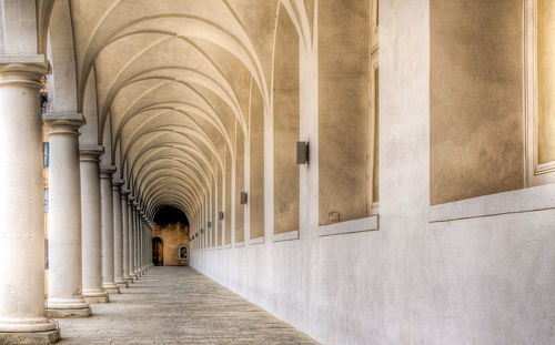 Corridor of building