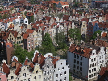 Roofs of gdansk