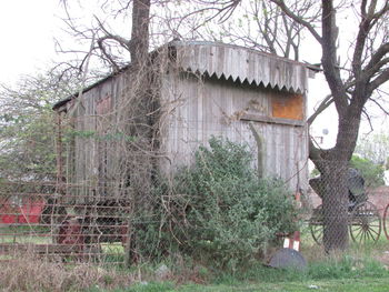 Abandoned built structure