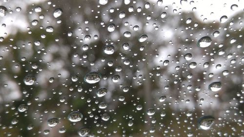 Full frame shot of water drops