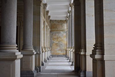 Corridor of building