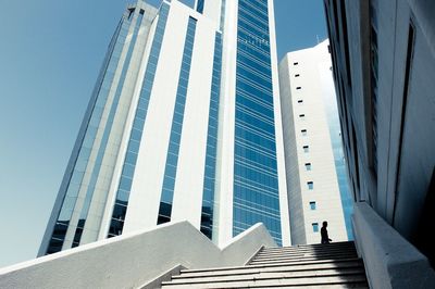 Low angle view of modern building