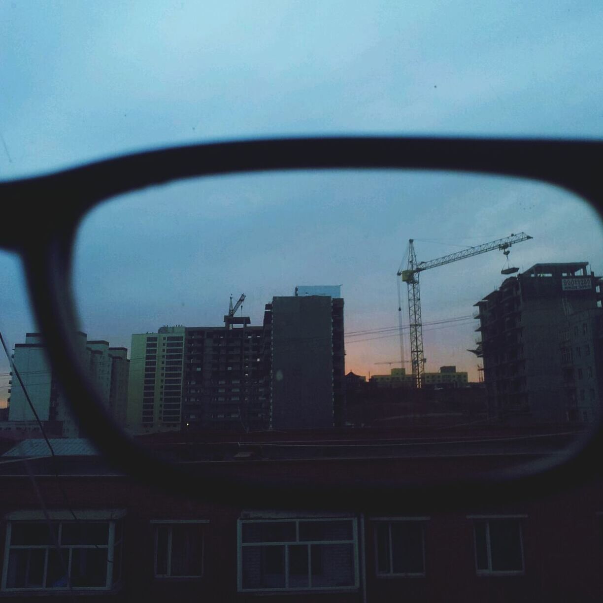 My window - My eyeclasses