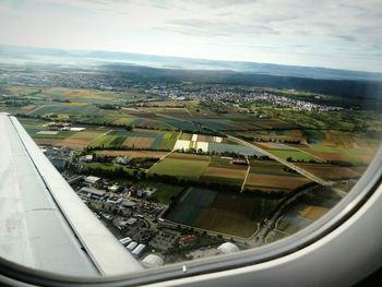 Aerial view of landscape