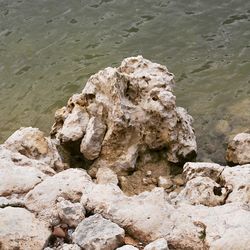 Rocks in water