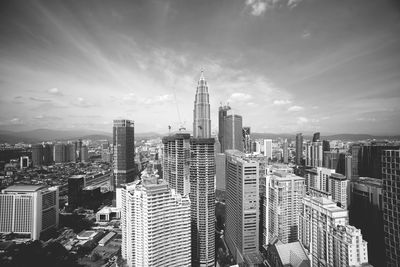 Cityscape against sky