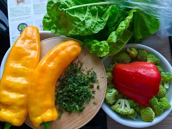 Close-up of vegetables