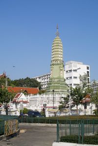 View of building against clear sky