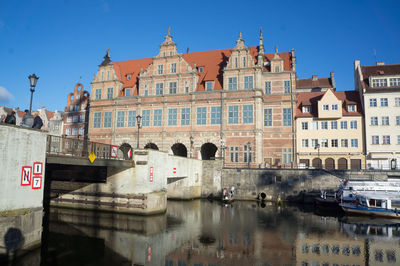 View of buildings in city