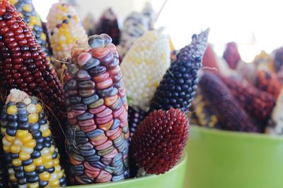 Close-up of fruits in market