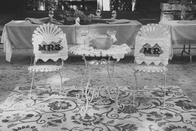 Close-up of painting on wall