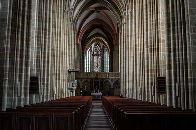 Interior of cathedral