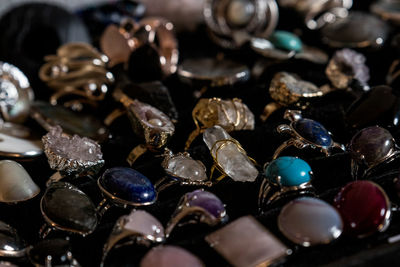 Full frame shot of marbles