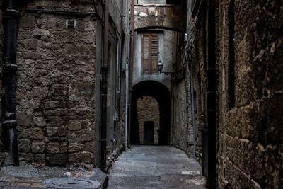 Old ruins of historic building