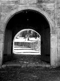 View of tunnel