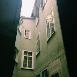 Low angle view of residential buildings