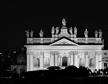 View of building at night