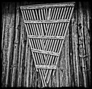 Close-up of wooden door