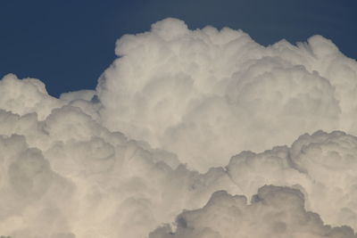 Low angle view of cloudscape against sky