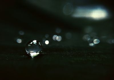 Close-up of water drops