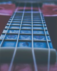 Close-up of guitar