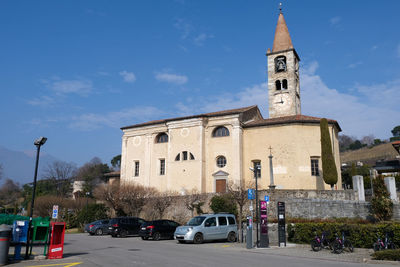 View of church