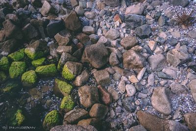 Full frame shot of rocks