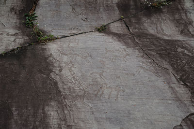 Full frame shot of weathered wall