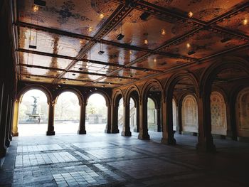 Interior of historic building