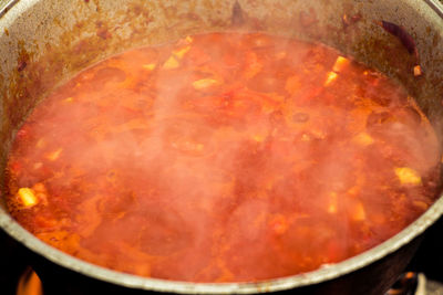 Close-up view of bread