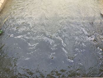 Detail shot of rippled water