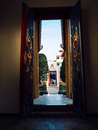 Corridor of building