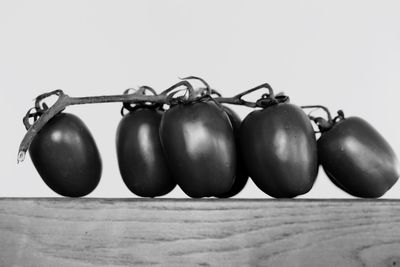 Close-up of fruits on table