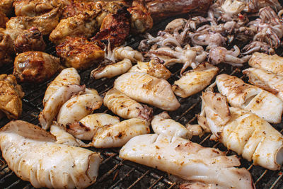 Full frame shot of meat